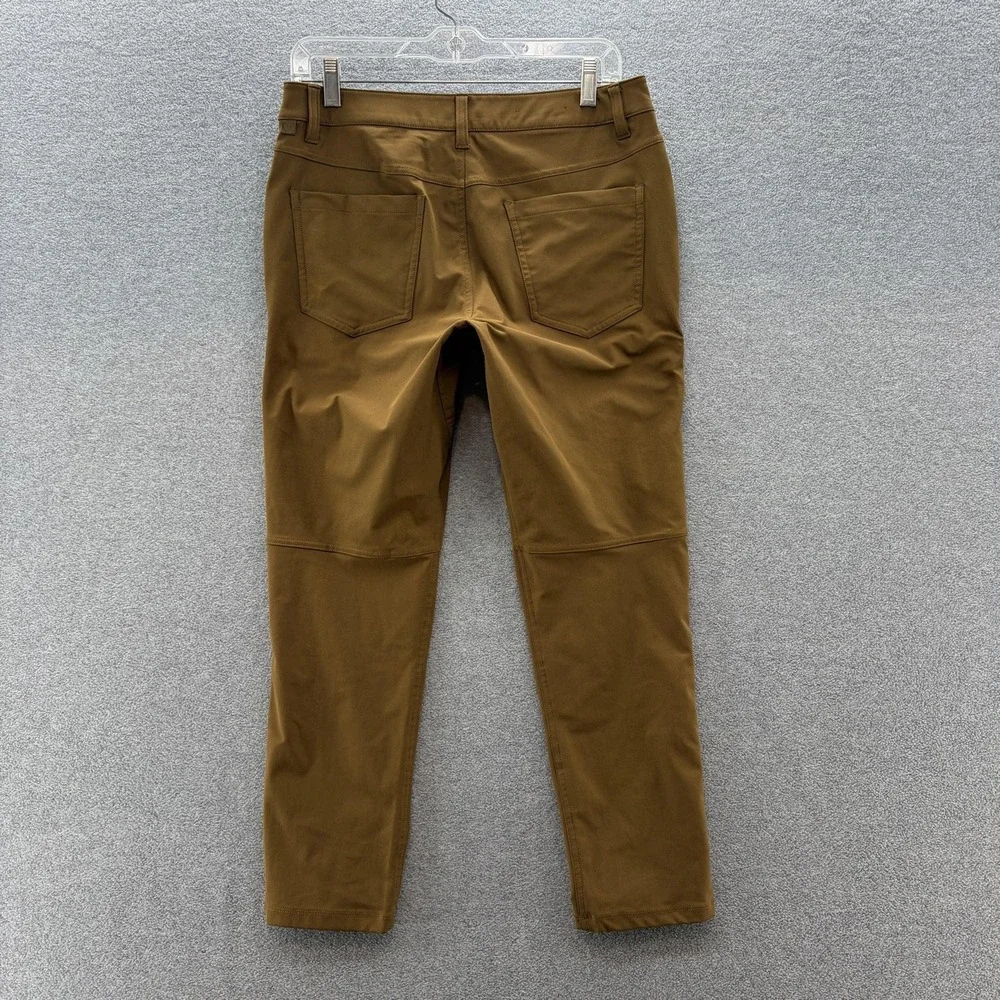 Lululemon Pants Mens 30x26 Brown ABC Slim Fit 5 Pocket Tech Performance Chino